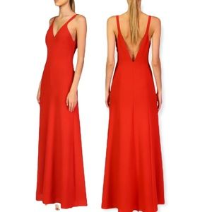Halston Ginger Evening Sleeveless Gown